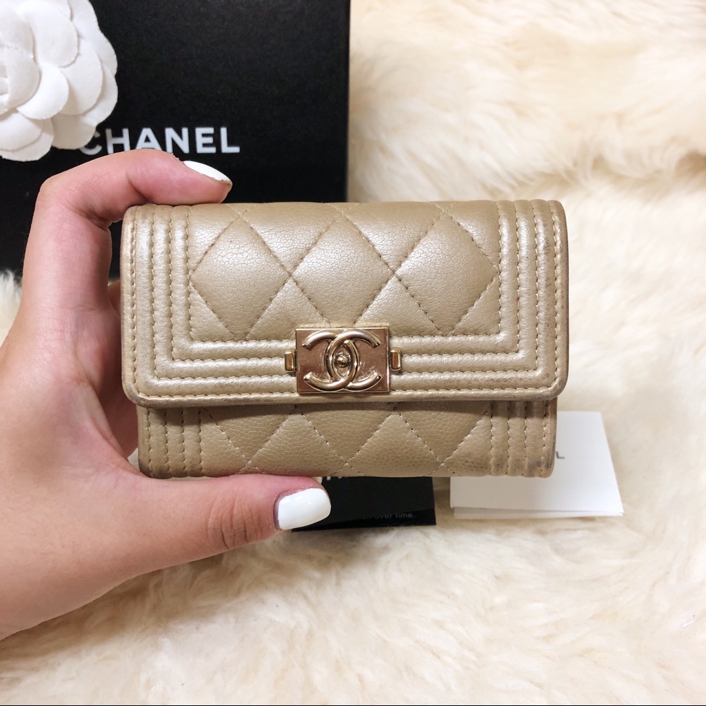 Chanel Boy Card Holder